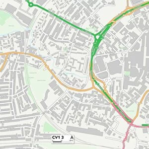 Coventry CV1 3 Map