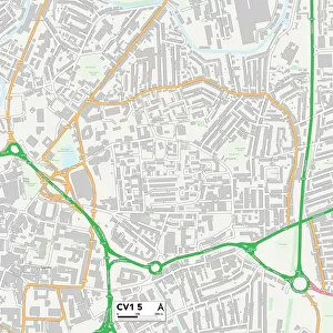 Coventry CV1 5 Map
