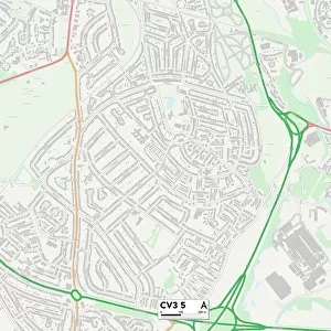 Coventry CV3 5 Map