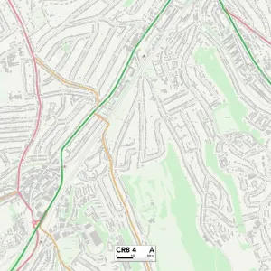 Croydon CR8 4 Map
