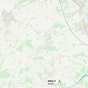 Dacorum WD4 9 Map