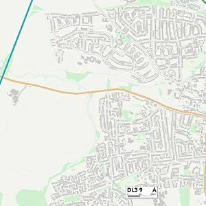 Darlington DL3 9 Map