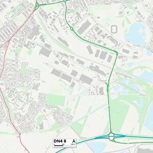 Doncaster DN4 8 Map