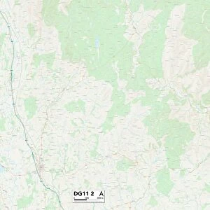 Dumfriesshire DG11 2 Map