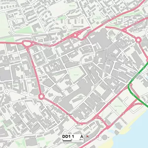 Dundee DD1 1 Map