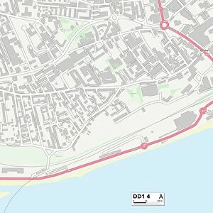 Dundee DD1 4 Map