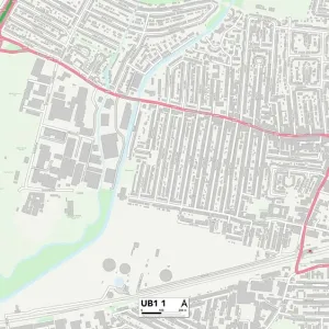 Ealing UB1 1 Map
