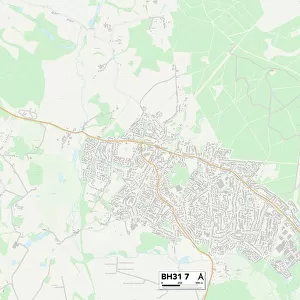 Postcode Sector Maps Collection: BH - Bournemouth