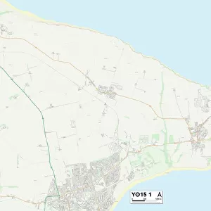 East Riding of Yorkshire YO15 1 Map