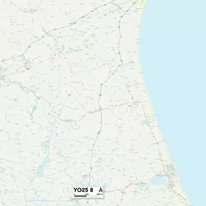 East Riding of Yorkshire YO25 8 Map