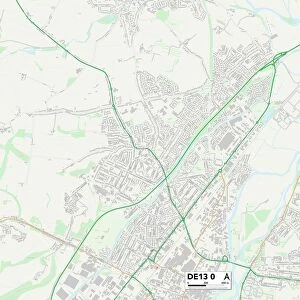 East Staffordshire DE13 0 Map