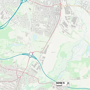 Eastleigh SO50 5 Map