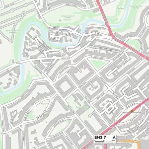 Edinburgh EH3 7 Map
