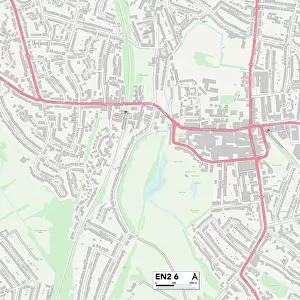 Enfield EN2 6 Map