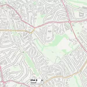 Enfield EN4 8 Map
