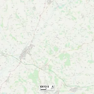 Exeter EX13 5 Map