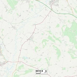 Exeter EX13 8 Map
