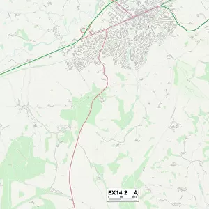 Exeter EX14 2 Map