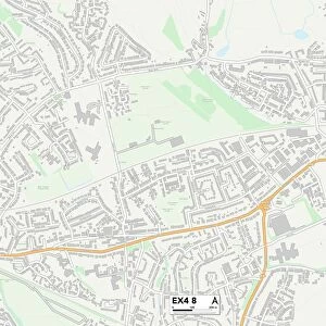 Exeter EX4 8 Map
