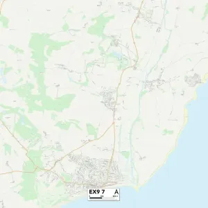 Exeter EX9 7 Map