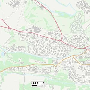 Falkirk FK1 4 Map