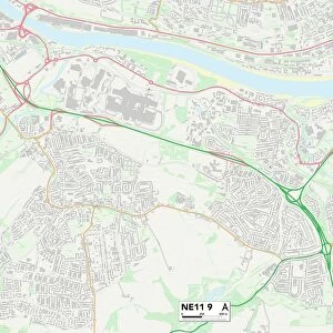 Gateshead NE11 9 Map