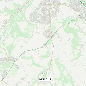 Gateshead NE16 5 Map