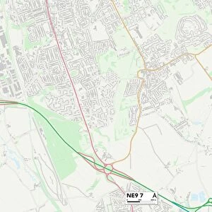 Gateshead NE9 7 Map