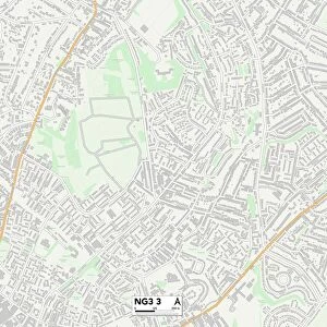 Gedling NG3 3 Map