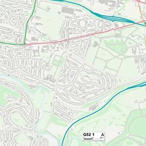 Glasgow G52 1 Map