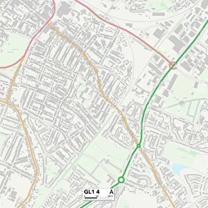 Gloucester GL1 4 Map