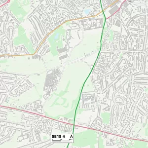 Greenwich SE18 4 Map