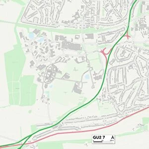 Guildford GU2 7 Map