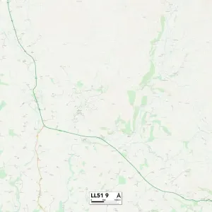 Gwynedd LL51 9 Map