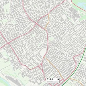 Hackney E10 6 Map