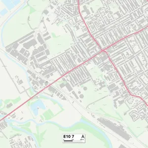 Hackney E10 7 Map Hackney E10 7 Map