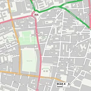 Hackney EC2A 4 Map