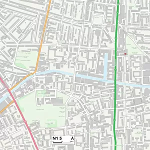 Hackney N1 5 Map