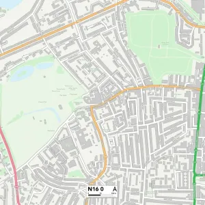 Hackney N16 0 Map