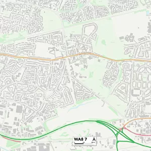 Halton WA8 7 Map