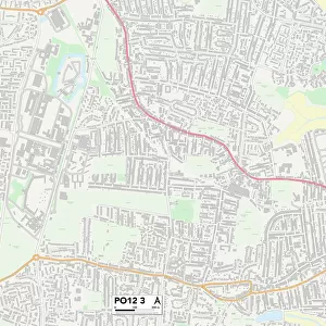 Hampshire PO12 3 Map
