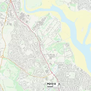 Hampshire PO13 0 Map