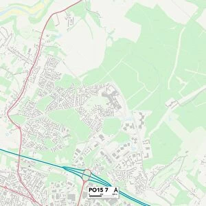 Hampshire PO15 7 Map