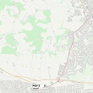 Hampshire PO7 5 Map