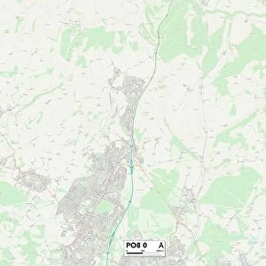 Hampshire PO8 0 Map