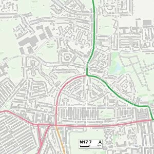 Haringey N17 7 Map