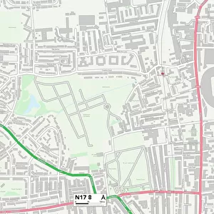 Haringey N17 8 Map