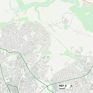Harrogate HG1 4 Map