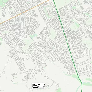 Harrogate HG2 9 Map