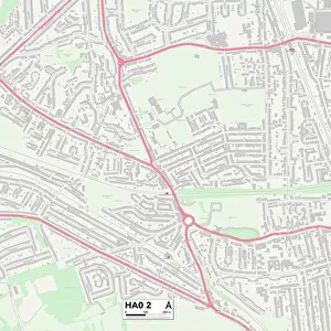 Postcode Sector Maps Collection: HA - Harrow